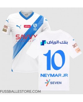 Günstige Al-Hilal Neymar Jr #10 Auswärtstrikot 2023-24 Kurzarm